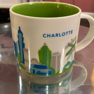Starbucks You Are Here Mug Charlotte
